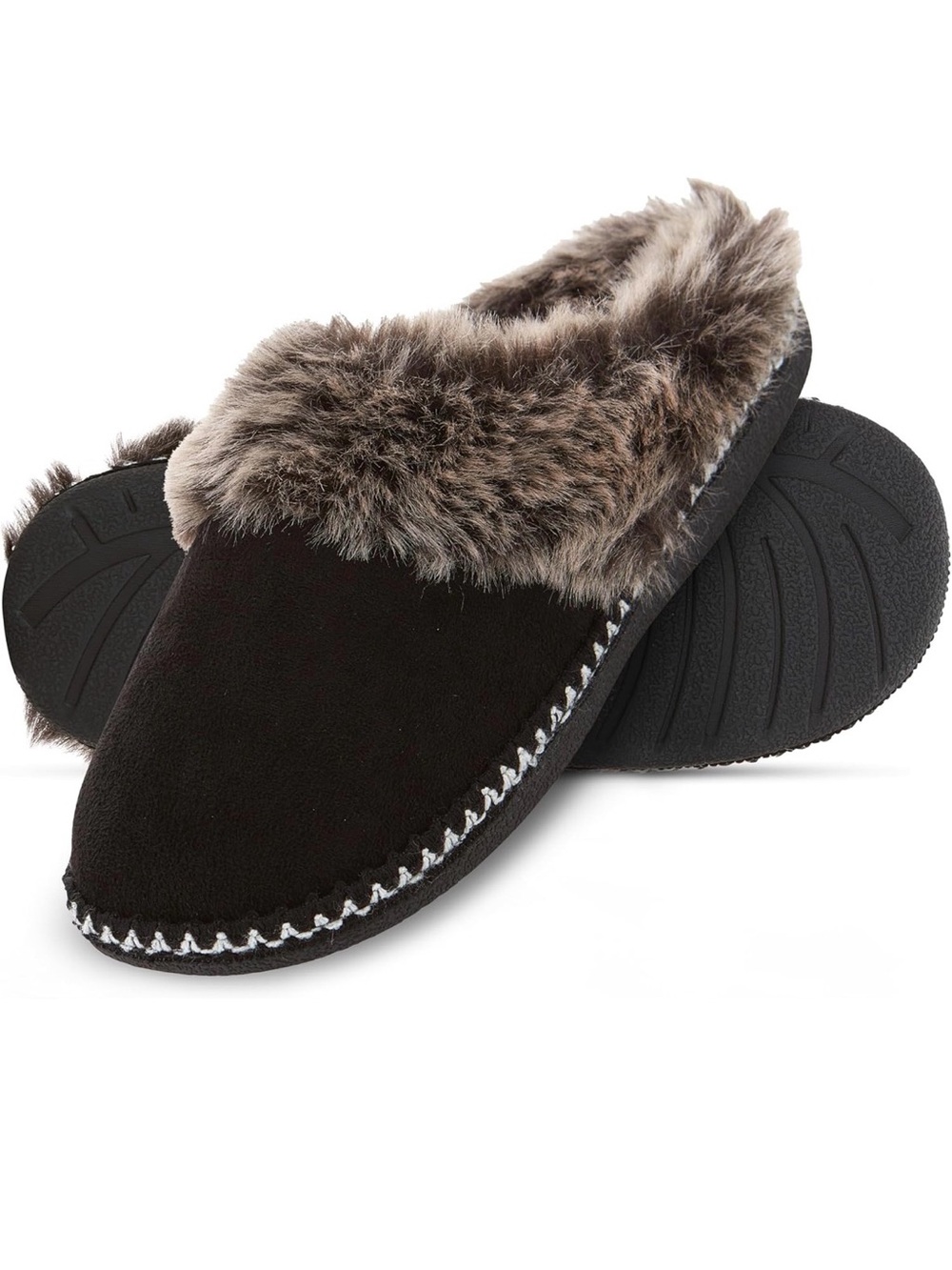 NWT Floopi House Slippers for Women, Aztec Fur Lined Clog Womens Slippers Cozy-S